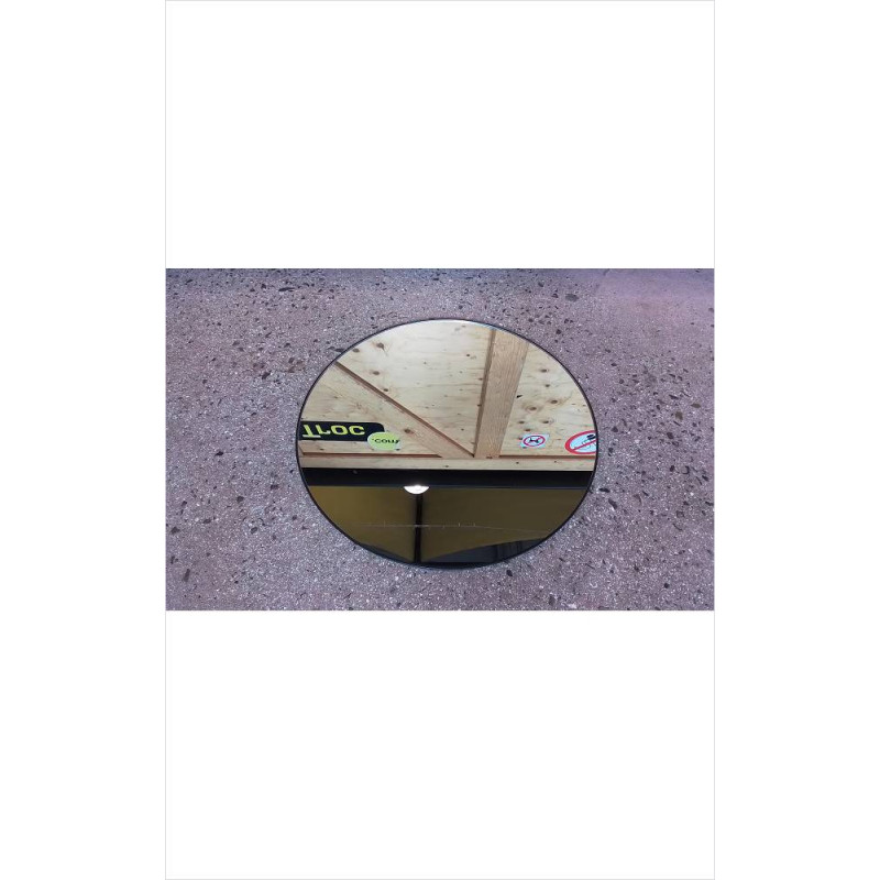 MIROIR ROND MÉTAL 50CM