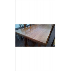 TABLE RECTANGULAIRE PLAQUAGE ORME