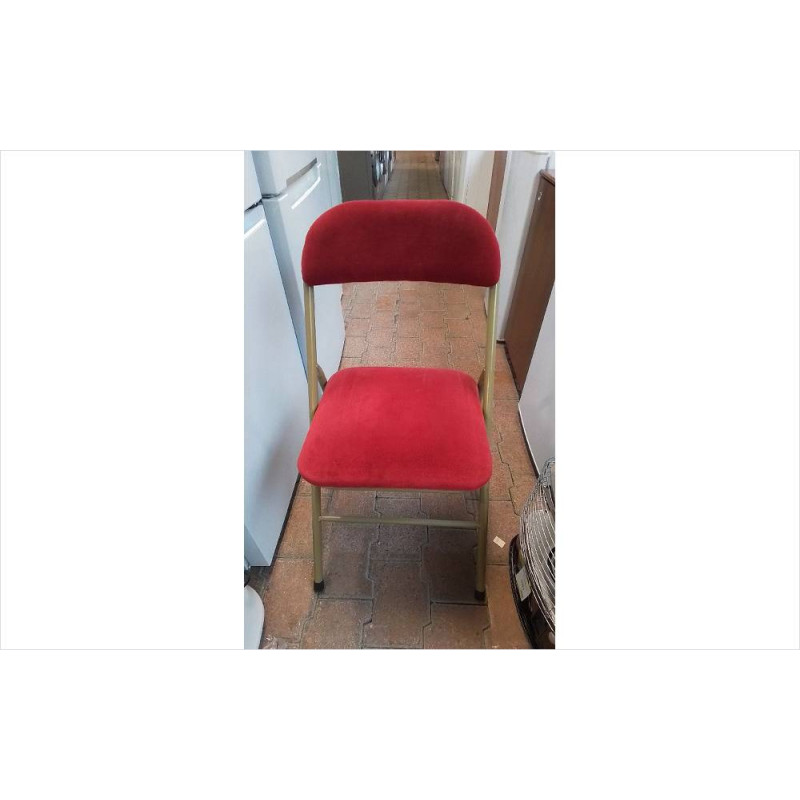CHAISE PLIANTE TISSUS