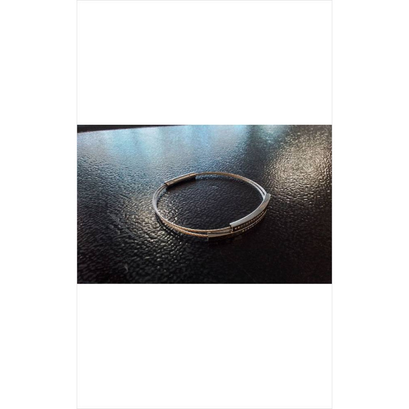 BRACELET JONC ARGENTE 