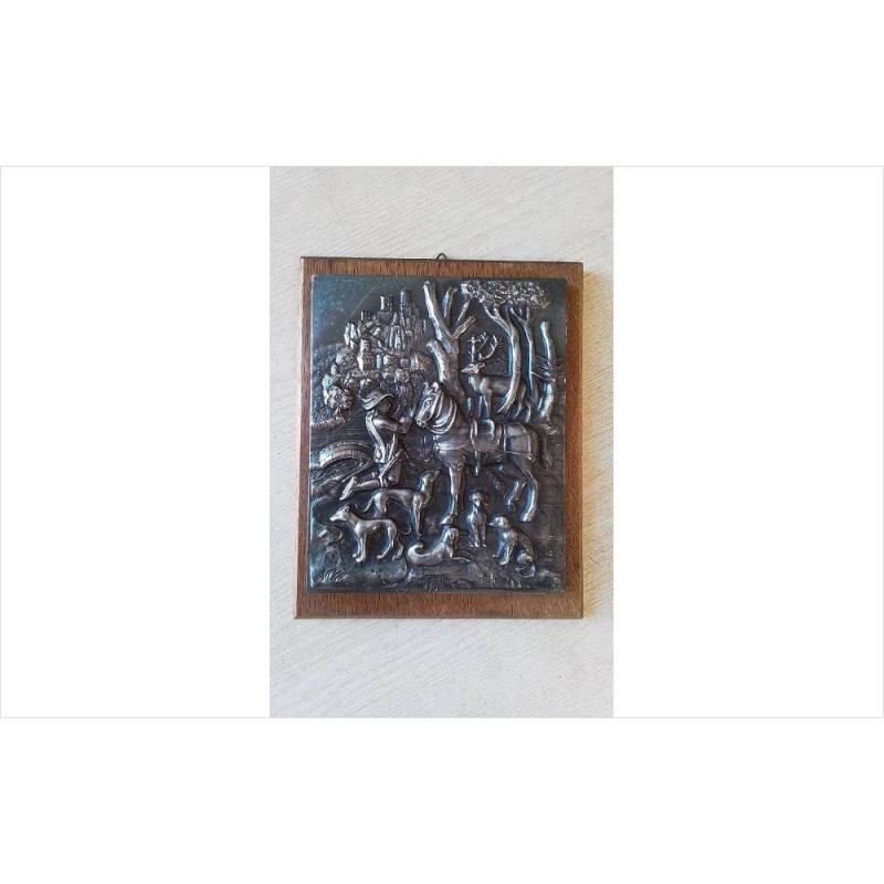 PLAQUE CHASSE A COURRE