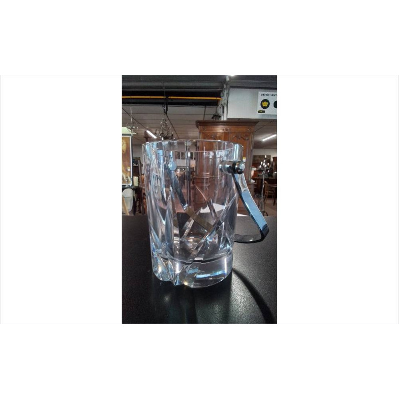 SEAU A GLACE CRISTAL SÈVRES 