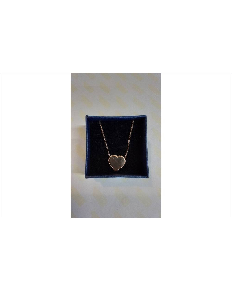 COLLIER COEUR DORÉ 