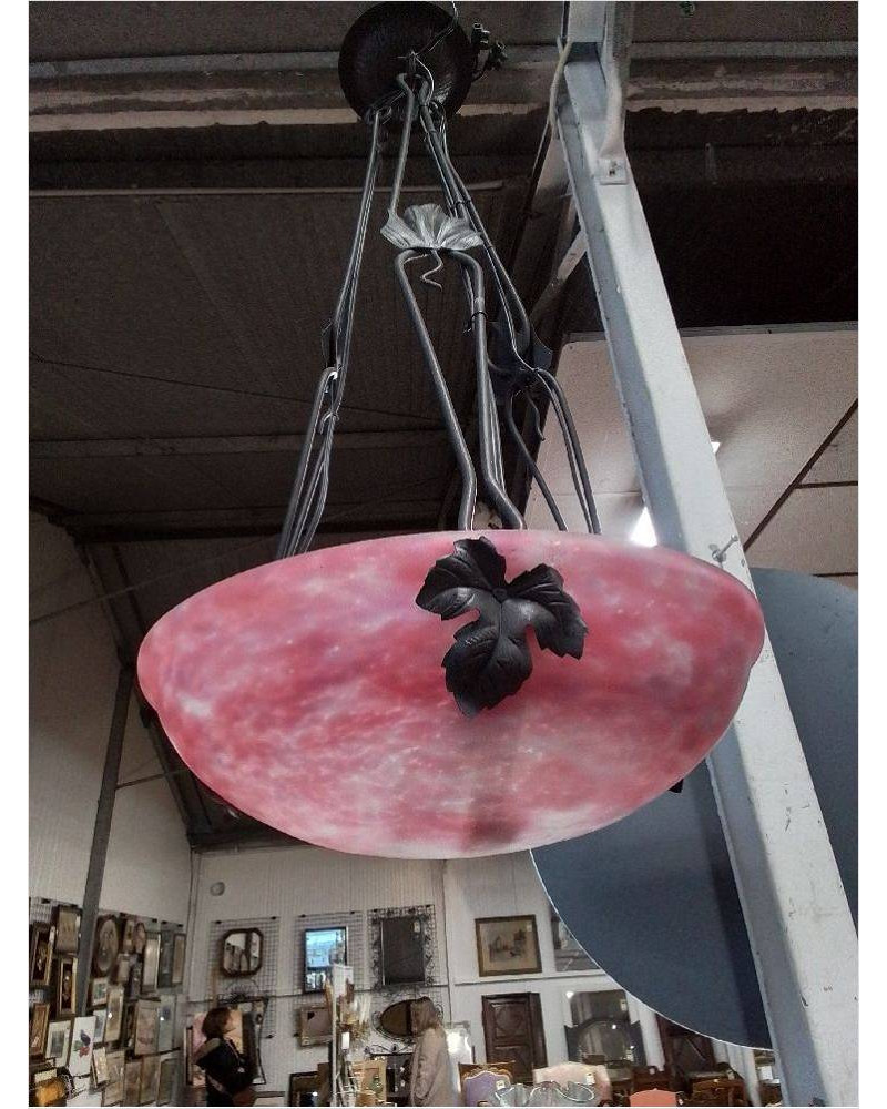 SUSPENSION PATE DE VERRE 