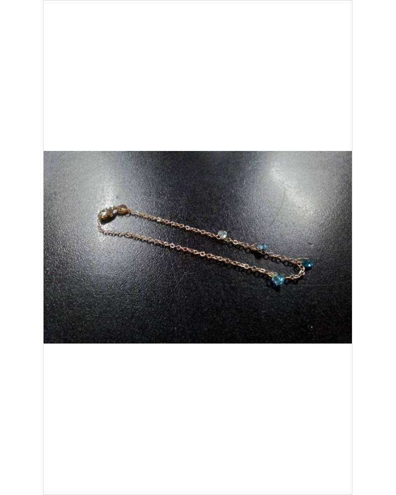 BRACELET PIERRES BLEUES
