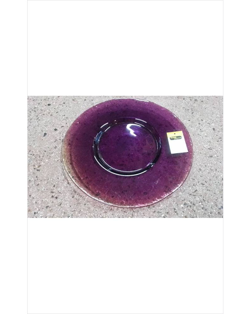 ASSIETTE DÉCO VIOLETTE 