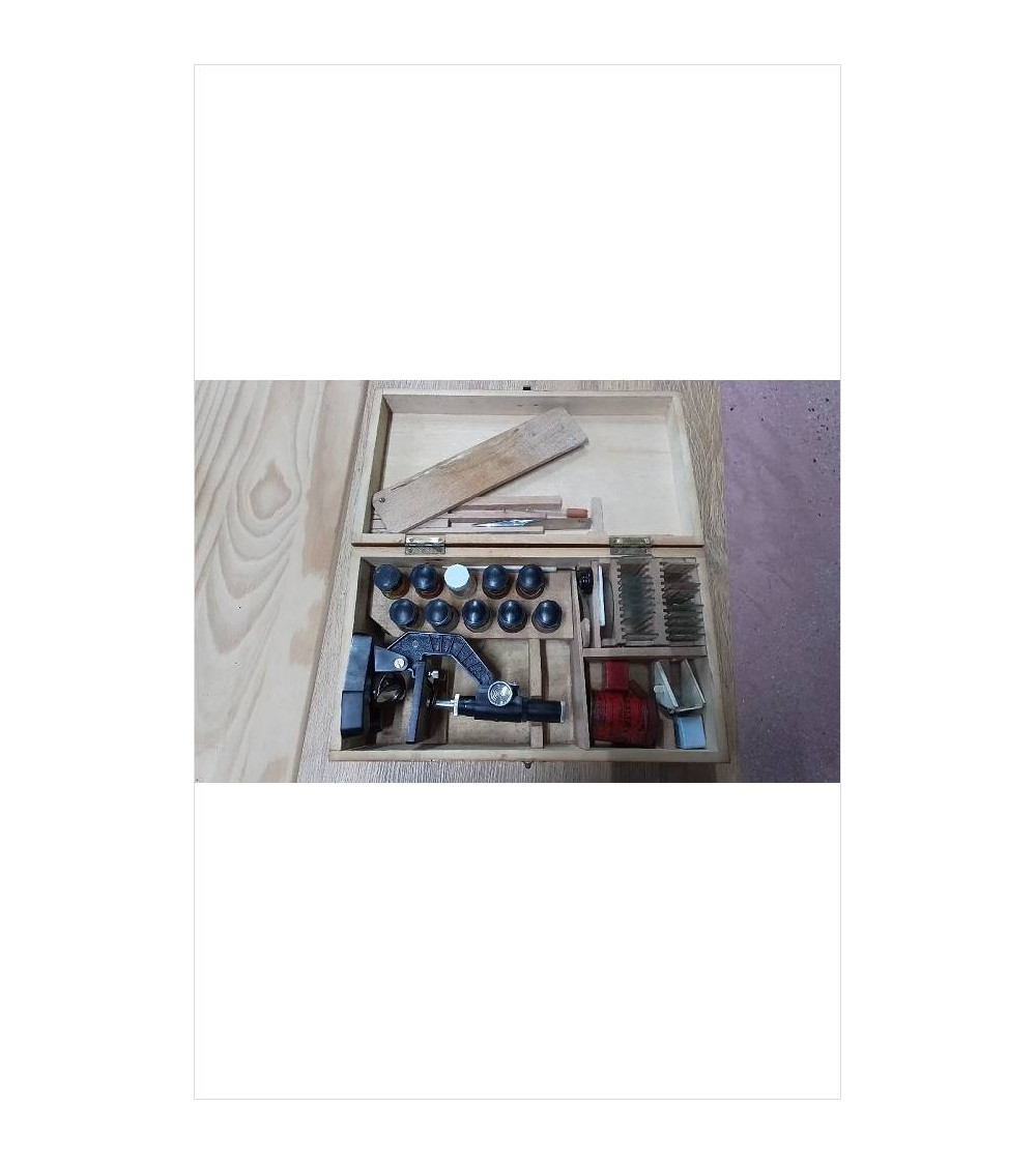 COFFRET MICROSCOPE ANCIEN 