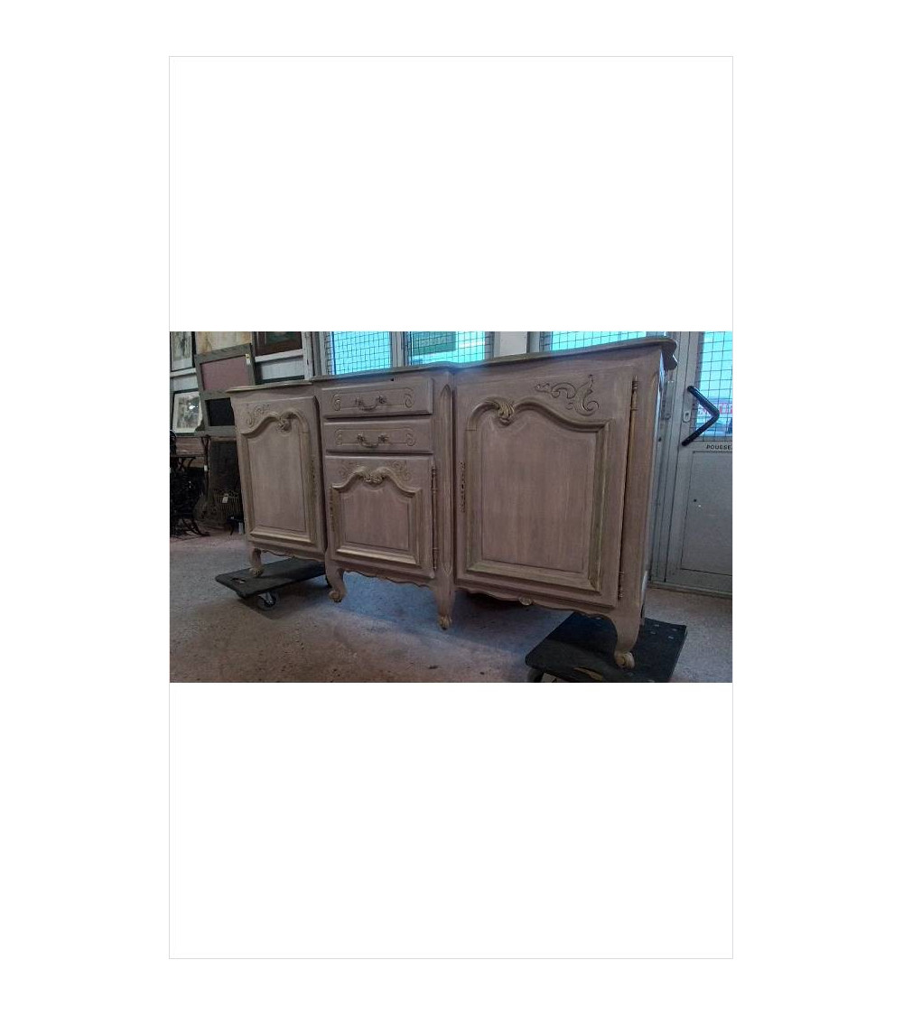 ENFILADE 3 PORTES 2 TIROIRS PEINTE