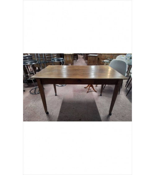 TABLE BUREAU RUSTIQUE 1 TIROIR 2 ALL 25 CM