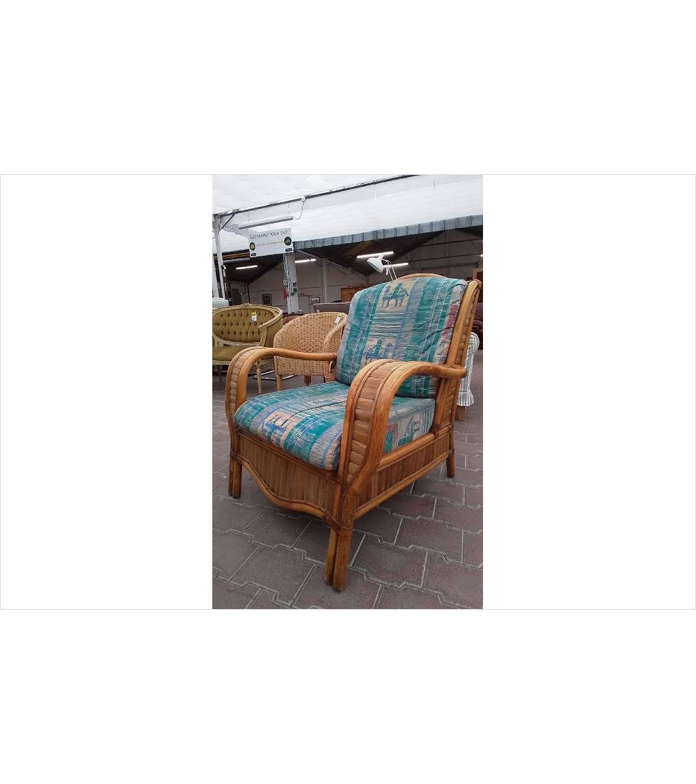 FAUTEUIL ROTIN 