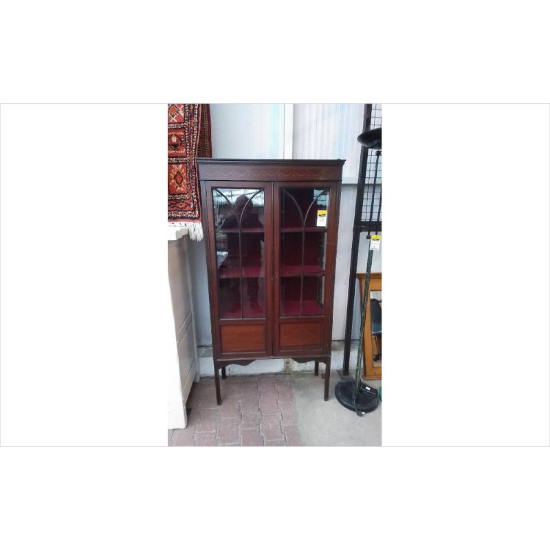 VITRINE ACAJOU ANGLAISE