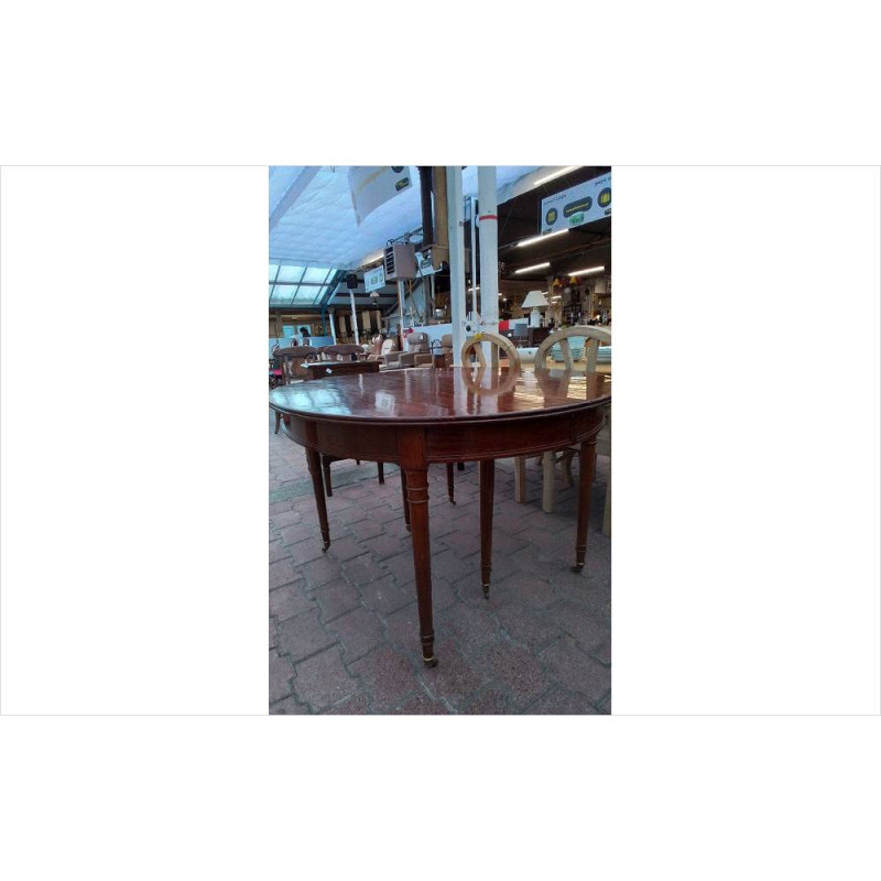 TABLE OVALE  6 PIEDS