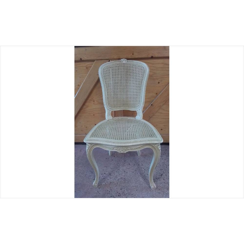 CHAISE CANNÉE DÉCO 