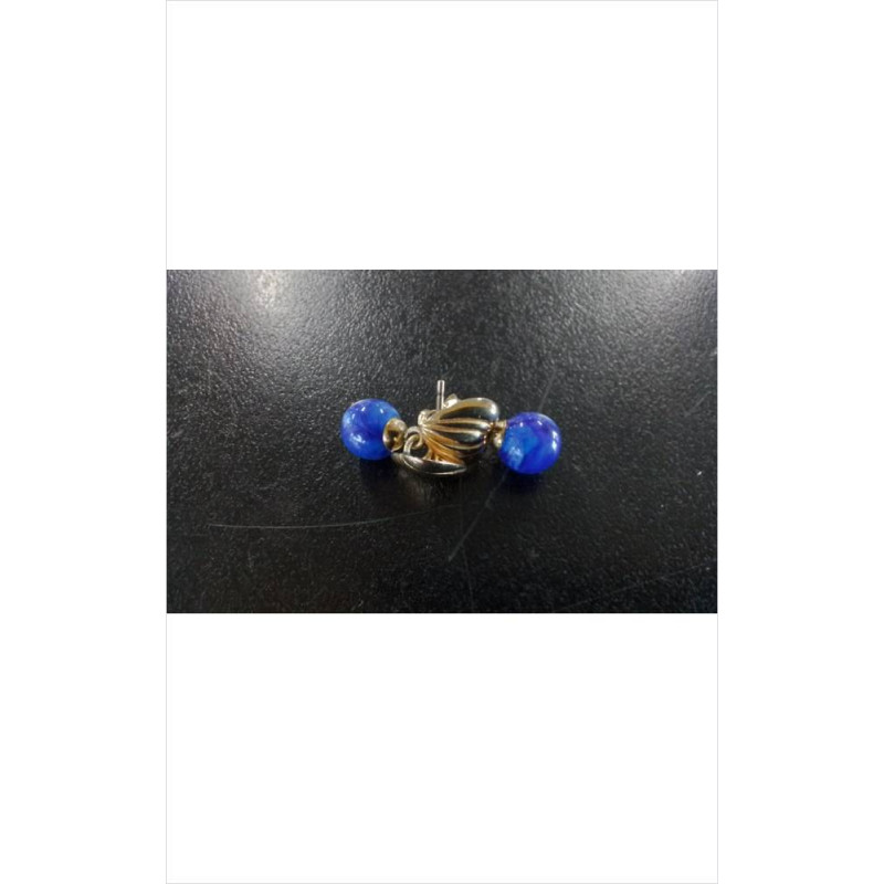 PAIRE DE BOUCLES D’OREILLES 