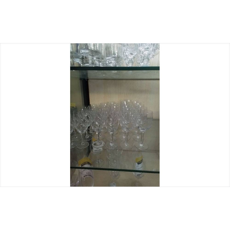 LOT DE 33 VERRES CRISTAL 