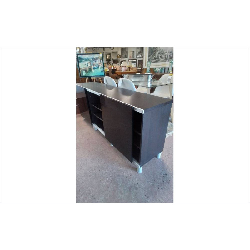 BUFFET BAS PORTES COULISSANTES 