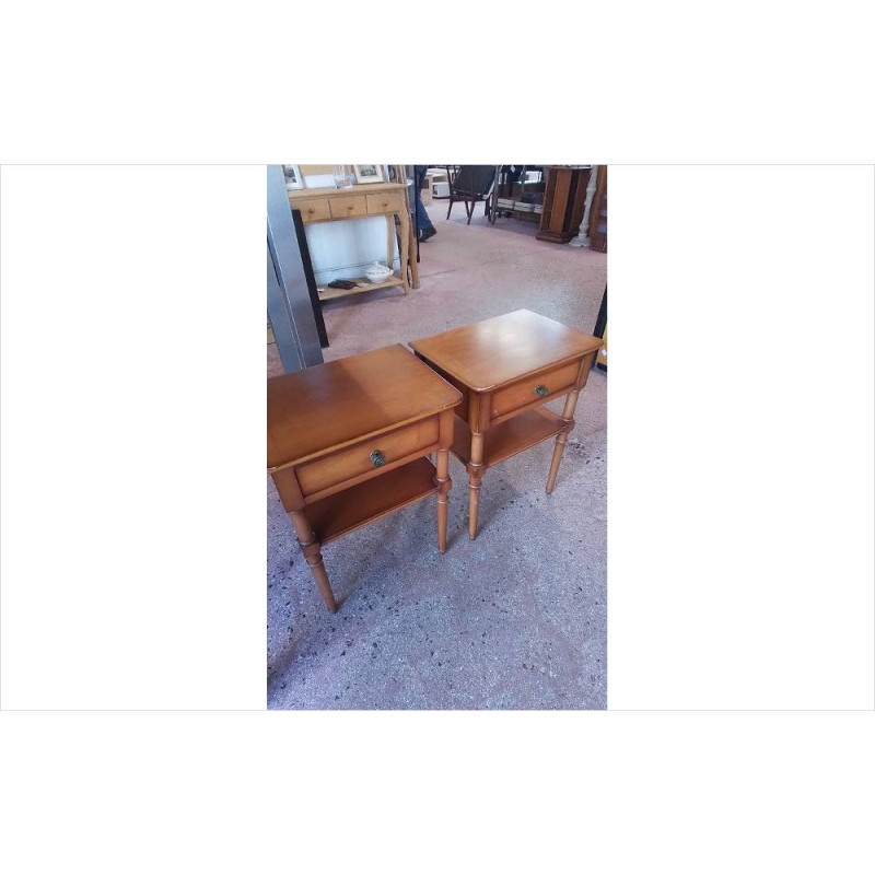 PAIRE DE CHEVETS MERISIER 