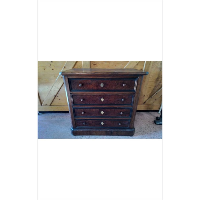 COMMODE ANCIENNE 4 TIROIRS 