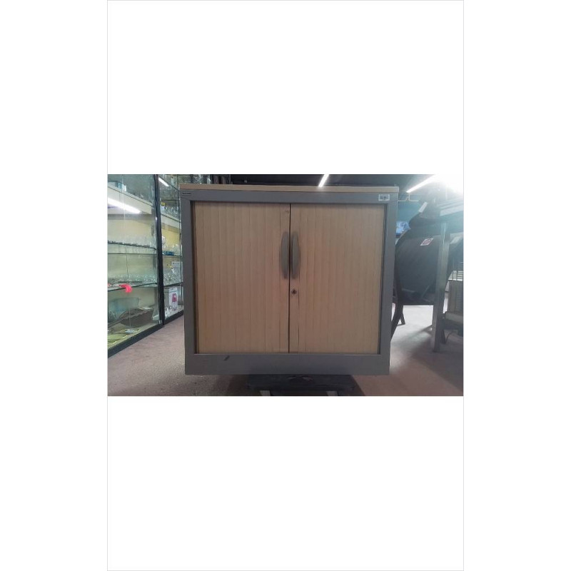 MEUBLE DE BUREAU 2 PORTES SANS CLÉ 