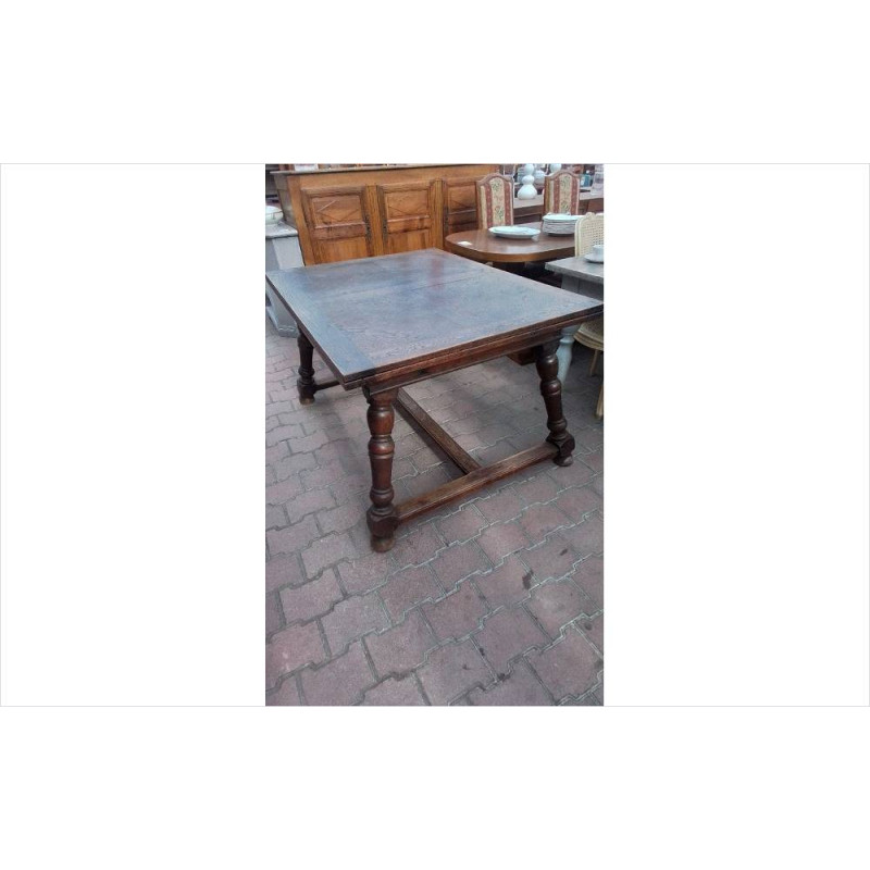TABLE RUSTIQUE 2 ALLONGES 
