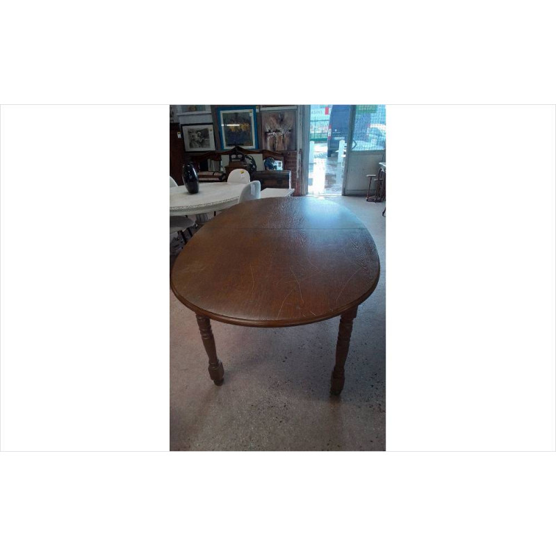 TABLE OVALE +1 ALLONGE 