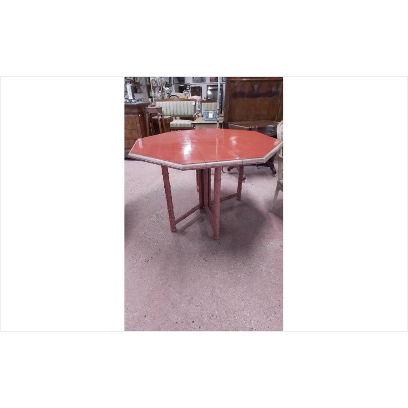 TABLE A VOLETS OCTOGONAL 