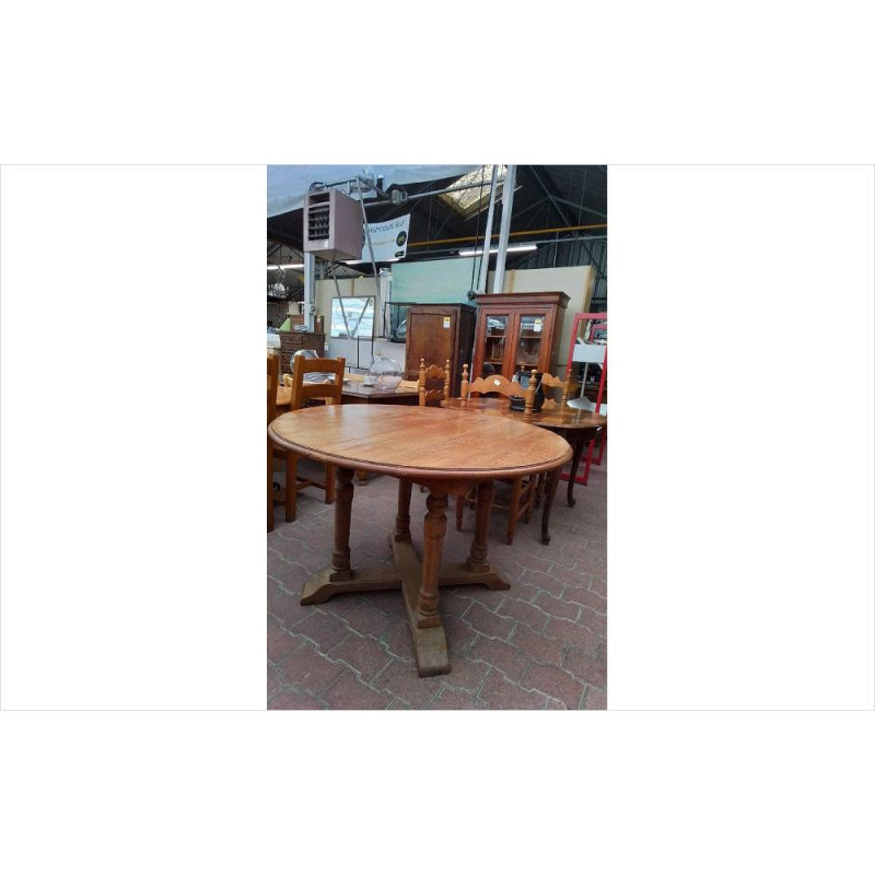 TABLE CHENE MASSIF. 2 ALLONGES