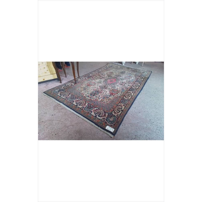TAPIS IRANIEN FAIT MAIN 255X150
