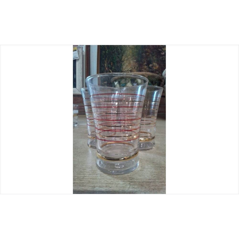 LOT DE 9 VERRES