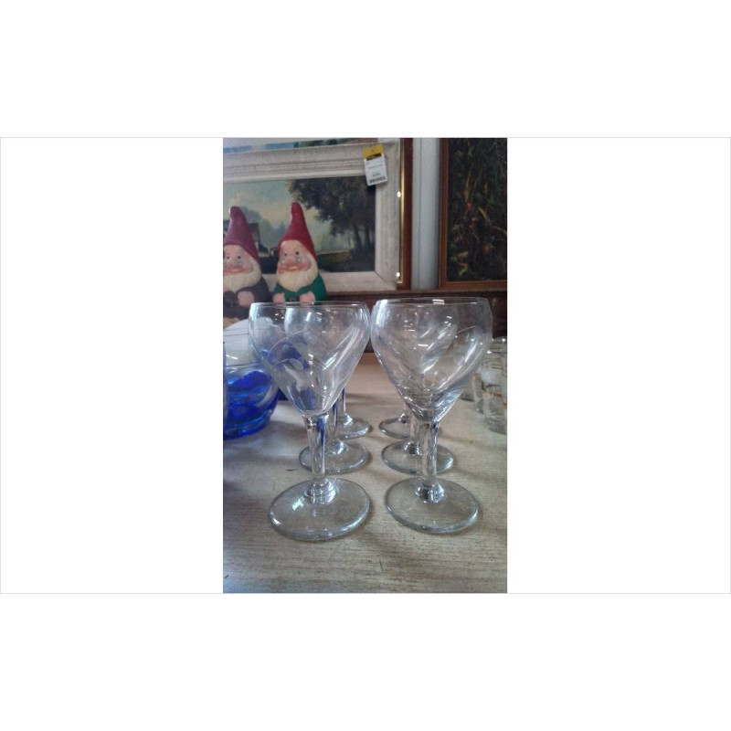 LOT DE 6 VERRES