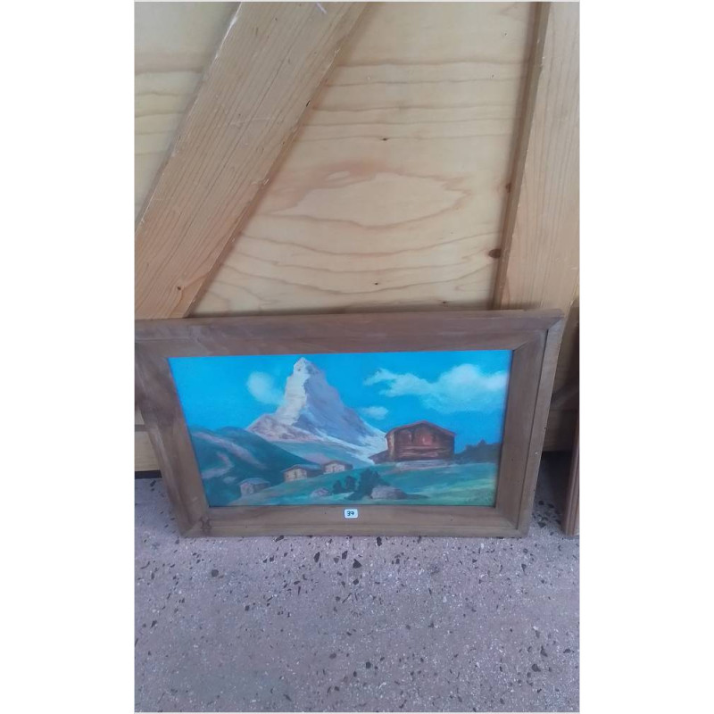 TABLEAU DECOR MONTAGNE 
