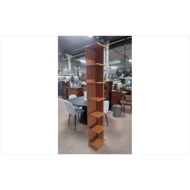 ÉTAGÈRE D’ANGLE DÉCOR BOIS