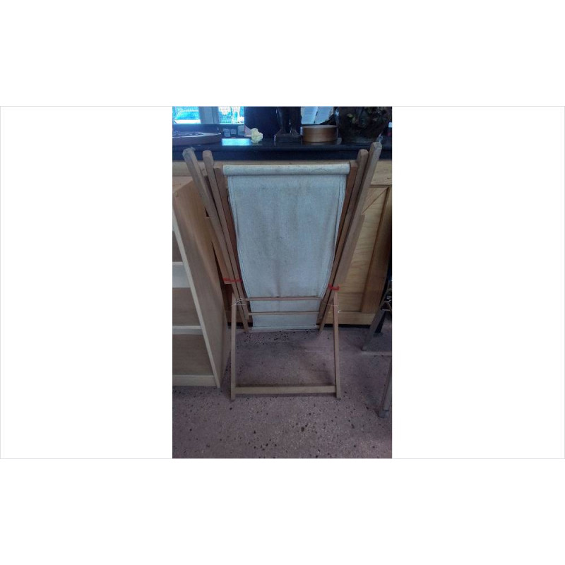 CHAISE LONGUE BOIS