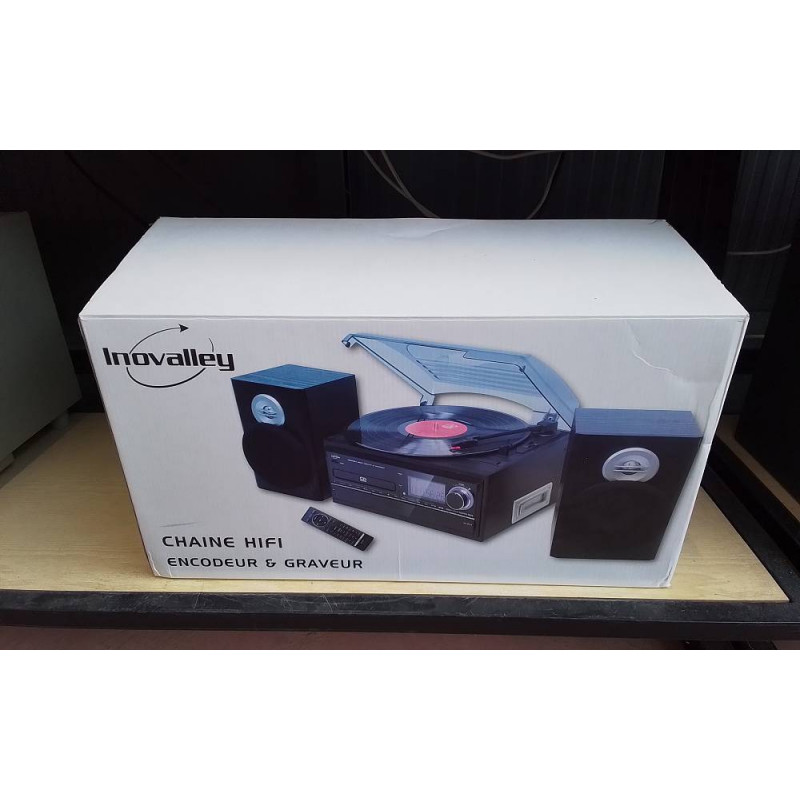 CHAINE HI-FI PLATINE VINYLE (ETAT NEUF)