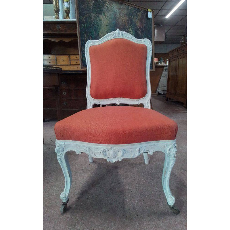 CHAISE ANCIENNE STYLE LOUIS XV