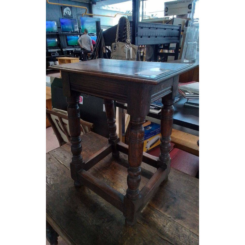 TABOURET LOUIS XIII CHÊNE 