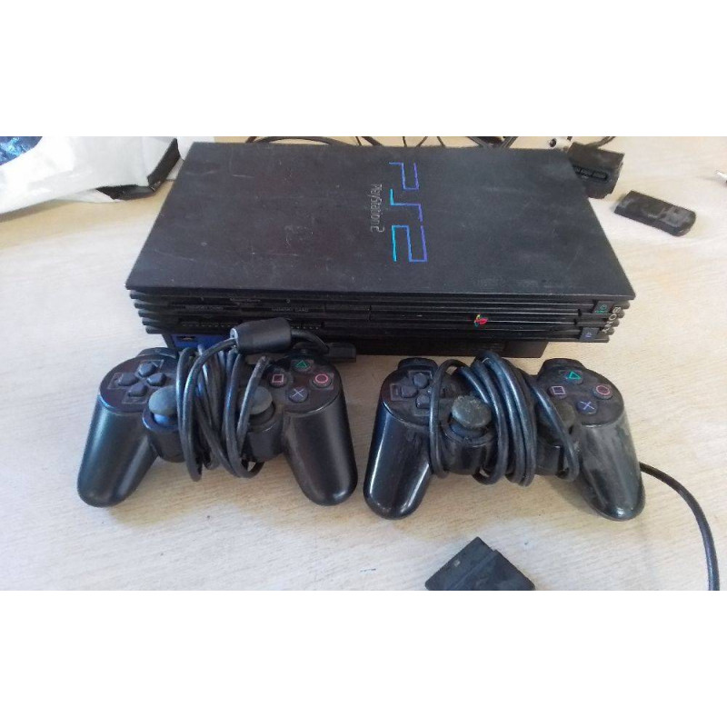 CONSOLE PLAYSTATION 2 + 2 MANETTES