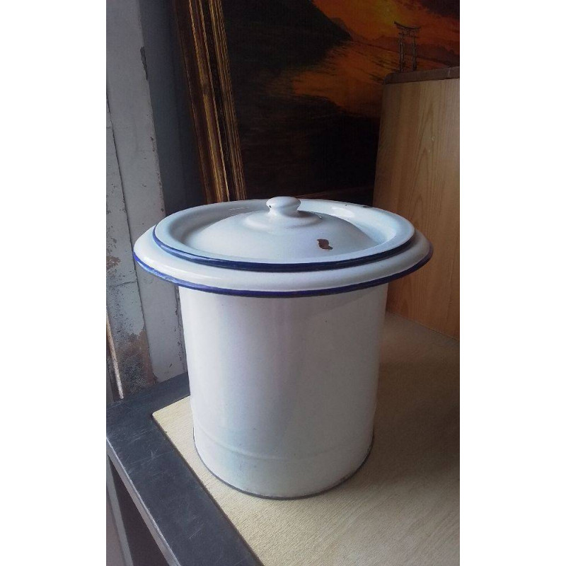 POT DE CHAMBRE ÉMAILLÉ 
