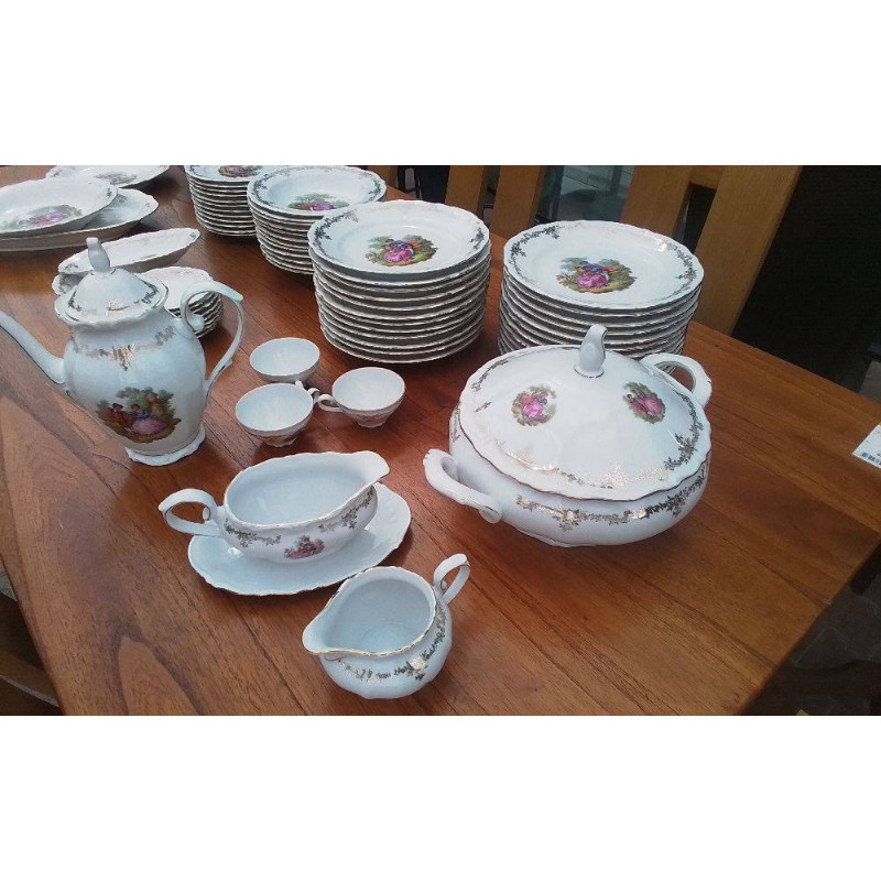 SERVICE DE TABLE PORCELAINE WINTERLING