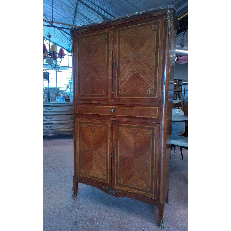 MEUBLE CABINET MARQUETERIE 
