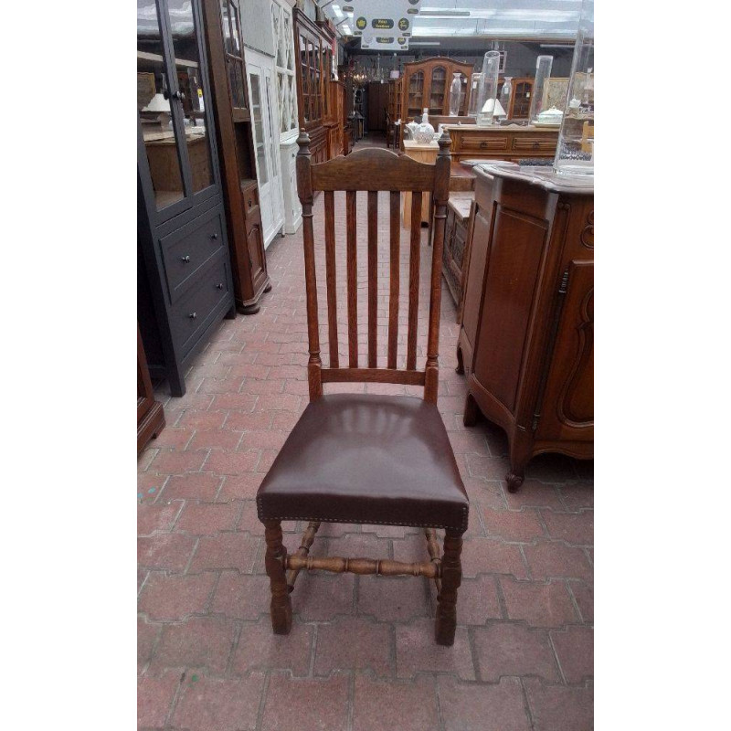 LOT DE CHAISES CHÊNE 