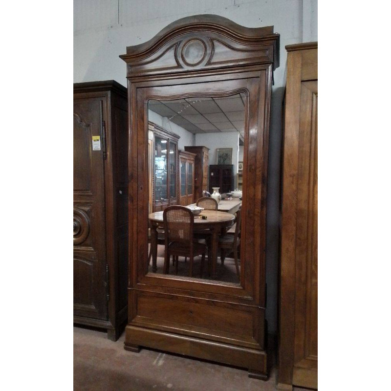 ARMOIRE ANCIENNE 1 PORTE GLACE