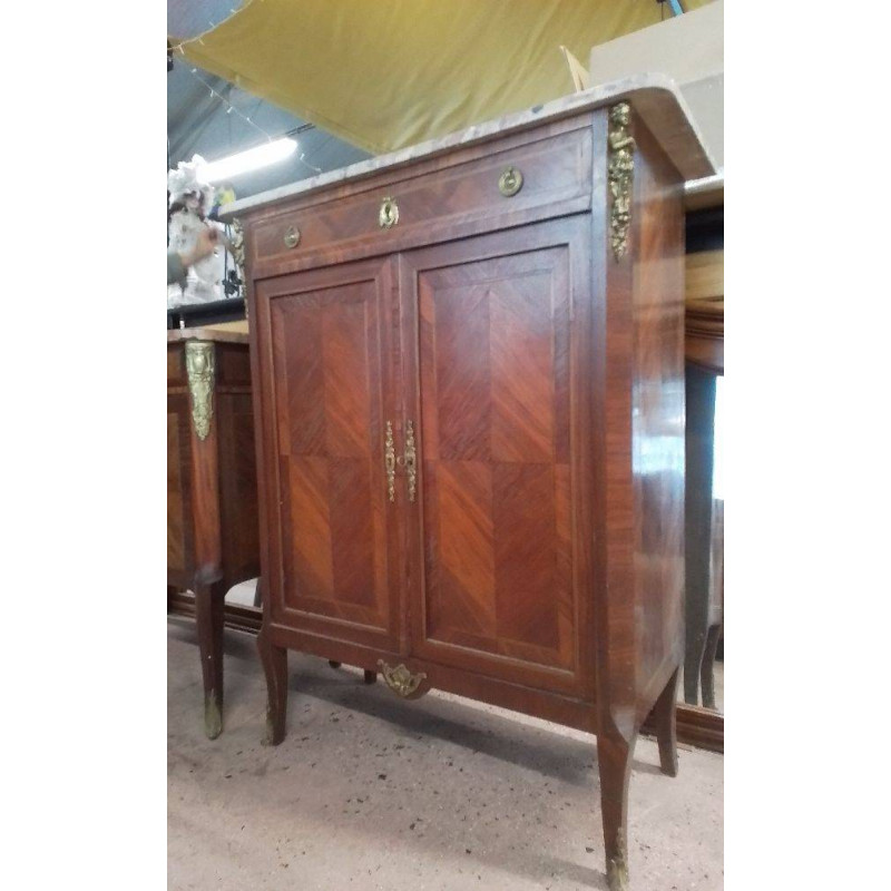 MEUBLE D’APPOINT MARQUETERIE 