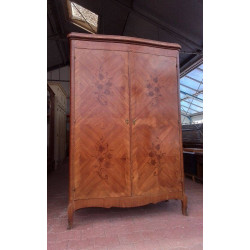 ARMOIRE MARQUETERIE 2 PORTES