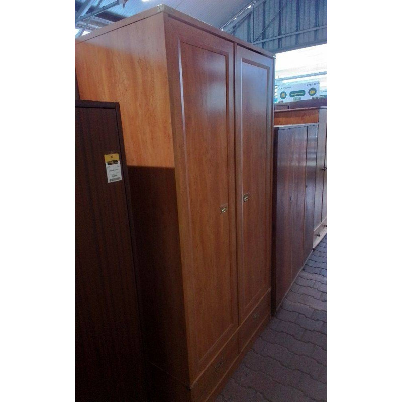 ARMOIRE 2 PORTES 2 TIROIRS 