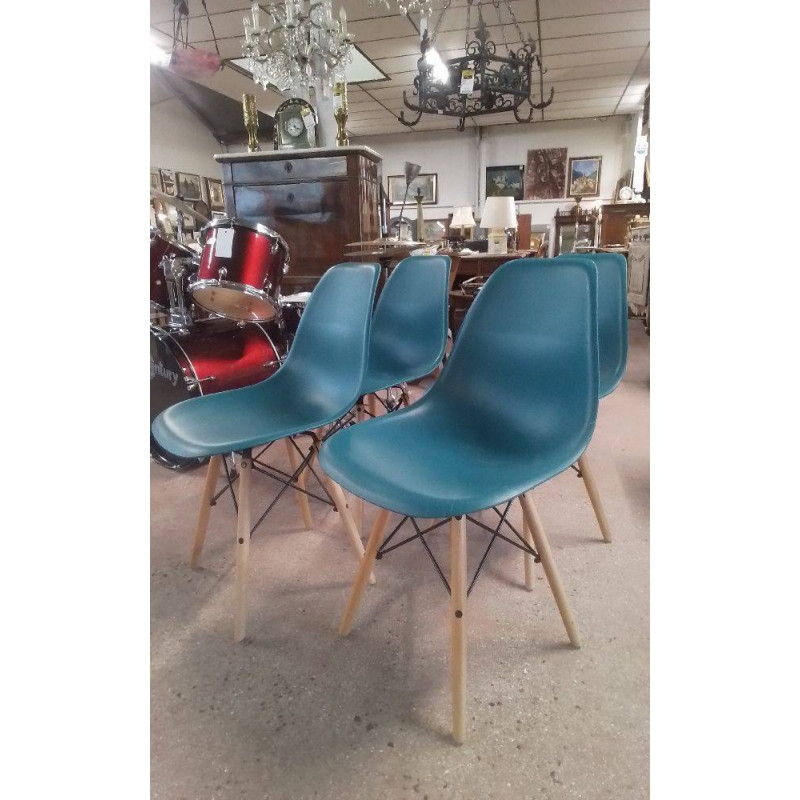 LOT DE  4 CHAISES MODERNES