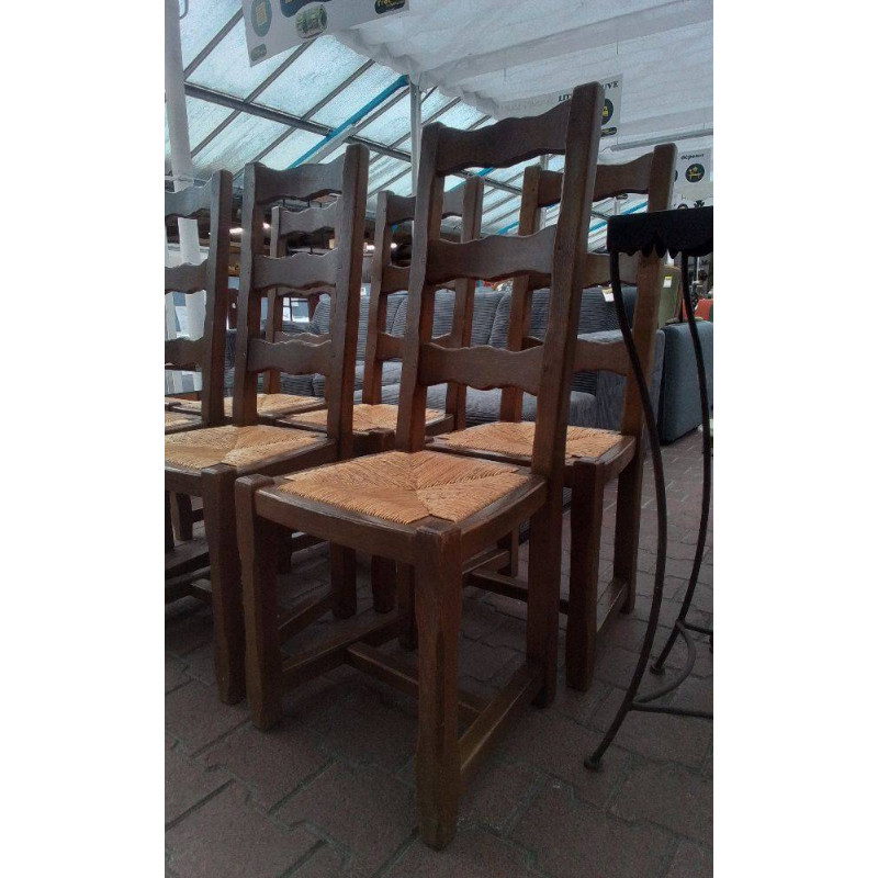 LOT DE  6 CHAISES 