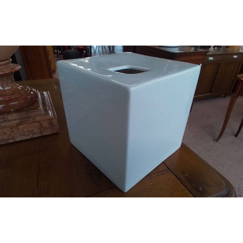 VASE BLANC PM CARRÉE 