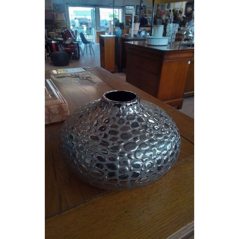 VASE ARGENTÉ ROND PM