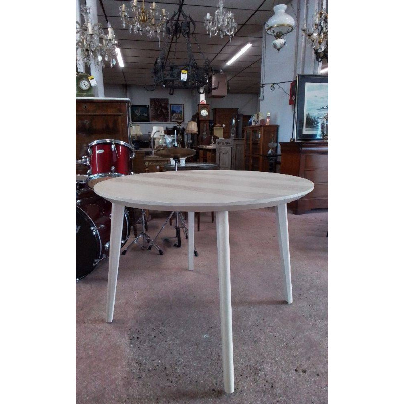 TABLE RONDE PLACAGE FRENE